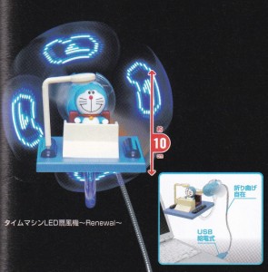 ドラえもん タイムマシン LED 扇風機 Renewal