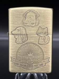 ルミナスウィッチーズ Zippo B柄(ゴールド)