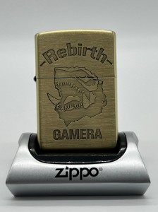 ZIPPO オイルライター GAMERA Rebirth B柄 アメコミ風デザイン 公式グッズ