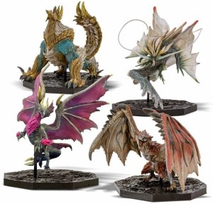 モンスターハンター FIGURE BUILDER CUBE MONSTER HUNTER 4体セットBOX (リオレウス/ジンオウガ/メル・ゼナ/アマツマガツチ)