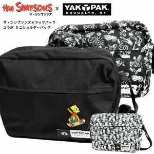 YAKPAK The Simpsons コラボ ミニショルダーバッグ ヤックパック シンプソンズ ショルダーバック 鞄 YAKPAK-9325308-F