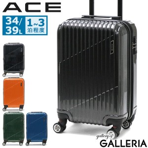 【商品レビューで＋5％】エース スーツケース ACE クレスタ キャリーケース 機内持ち込み S ace 34L 39L 拡張 1泊 2泊 3泊 4輪 06316