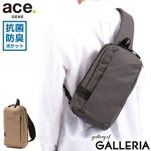 【商品レビューで＋5％】【正規品5年保証】エースジーン ボディバッグ メンズ きれいめ ace.GENE 大きめ 軽い B5 5L ホバーライト2 67611