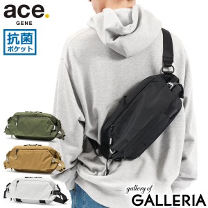 【商品レビューで＋5％】【正規品5年保証】エースジーン ボディバッグ ace.GENE クロスリングX CROSSLING ショルダー 防水 A5 68036