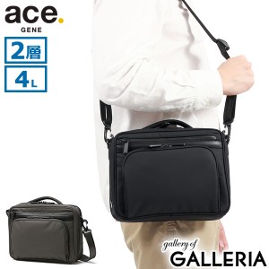 【商品レビューで＋5％】【正規品5年保証】エースジーン ショルダーバッグ ace.GENE ビジネス バッグ 2WAY 小さめ 軽い 撥水 B5 4L 68233