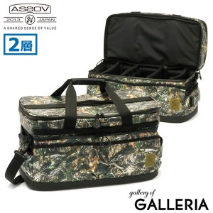 【商品レビューで＋5％】アッソブ コンテナ AS2OV ORIGINAL CAMO POLYCA SERIES 2ROOM CONTAINER CAMO 2段式 ショルダー付き 152213CAMO