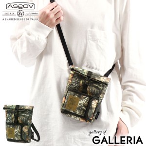 【商品レビューで＋5％】アッソブ ショルダーバッグ AS2OV WALLET SHOULDER CAMO ORIGINAL CAMO POLYCA SERIES ミニショルダー 152038CAM