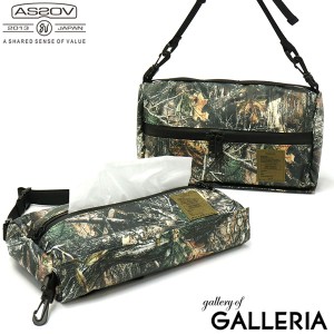 【商品レビューで＋5％】アッソブ ティッシュケース AS2OV TISSUE CASE CAMO ORIGINAL CAMO POLYCA SERIES ボックスティッシュ 車 992205