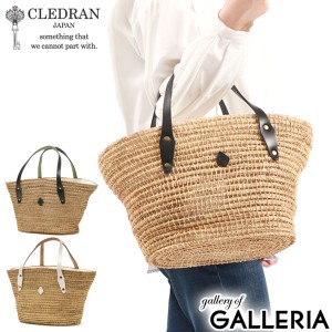 【商品レビューで＋5％】クレドラン トートバッグ CLEDRAN HAND & WORKS PALM FIBER BASKET L かごバッグ トート レディース CL-3526