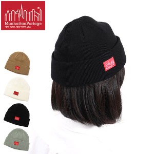 【メール便で送料無料】【商品レビューで＋5％】【日本正規品】マンハッタンポーテージ 帽子 Manhattan Portage KNIT CAP ニット コット