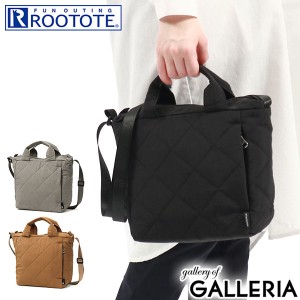 【商品レビューで＋5％】ルートート トートバッグ 小さめ ブランド ROOTOTE 軽い 軽量 ナイロン 2WAY A5 SN.スクエア2way.ダイヤキルト-F