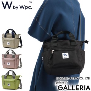 【商品レビューで＋5％】W by Wpc. トートバッグ ダブルバイダブリュピーシー ショルダーバッグ 2WAY A5 Fleur 2way 小さめトート 31017