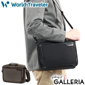 【商品レビューで＋5％】ワールドトラベラー ブリーフケース メンズ World Traveler ビジネスバッグ 小さめ 通勤 B5 4L クロトS 17473