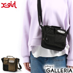 【商品レビューで＋5％】エックスガール ショルダーバッグ X-girl バッグ 軽い 軽量 小さめ MULTI POCKET SHOULDER BAG 105241053008