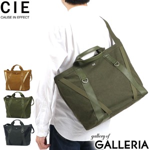 【商品レビューで＋5％】CIE トートバッグ シー DUCK CANVAS TOTE BAG L SIZE GUNMAKU Ver 2WAY ショルダー A4 防水 日本製 042000