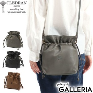 【商品レビューで＋5％】クレドラン ショルダーバッグ CLEDRAN ANNE アネ 2WAY SHOULDER 本革 レザー 巾着 バッグ 革 日本製 CL-3208