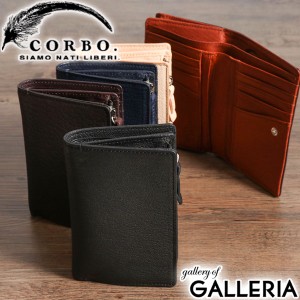 【商品レビューで＋5％】コルボ CORBO 財布 コルボ 財布 二つ折り財布 メンズ 革 本革 corbo. GOAT ゴート 1LJ-1303