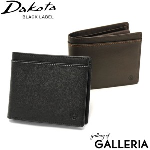 【商品レビューで＋5％】オリジナルキーホルダー付 ダコタブラックレーベル 財布 Dakota BLACK LABEL リバー4 二つ折り財布 革 小銭入れ