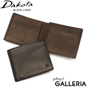 【商品レビューで＋5％】オリジナルキーホルダー付 ダコタブラックレーベル 財布 Dakota BLACK LABEL 二つ折り財布 リバー4 小さめ 薄型 