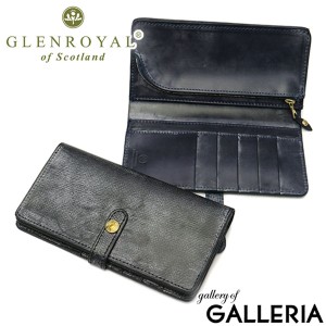 【商品レビューで＋5％】【3ヶ月保証】GLENROYAL グレンロイヤル 長財布 ROUND LONG PURSE LAKELAND COLLECTUON メンズ 革 03-6178