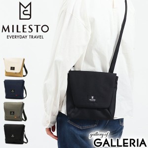 【商品レビューで＋5％】ミレスト ショルダーバッグ MILESTO Hutte ヒュッテ サコッシュ 斜めがけ ミニショルダー 軽量 撥水 MLS812