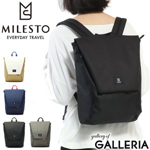 【商品レビューで＋5％】ミレスト リュック MILESTO Hutte ヒュッテ バックパック M リュックサック A4 PC収納 レディース MLS562