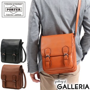 ポーター バロン ショルダーバッグ 206-02584 吉田カバン PORTER BARON SHOULDER BAG 斜めがけ 革 本革 縦型 ポーチ付き メンズ レディー