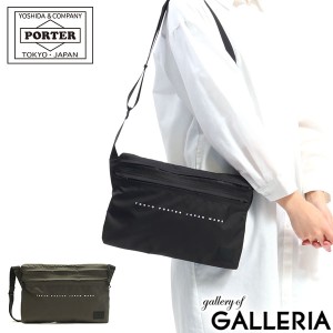 ポーター フラット ショルダーバッグ 861-16806 サコッシュ 吉田カバン PORTER FLAT SHOULDER BAG 斜めがけ 横型 メンズ レディース シン