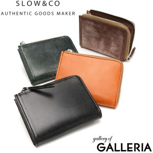 【商品レビューで＋5％】スロウ SLOW bridle ミニ財布 L字ファスナー Lzip mini wallet 小銭入れあり ブライドルレザー 日本製 SO793J