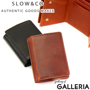 【商品レビューで＋5％】スロウ 財布 SLOW 三つ折り財布 box型小銭入れ herbie ハービー hold mini wallet メンズ レディース SO739I