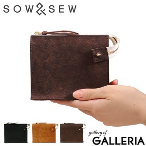 【商品レビューで＋5％】財布 レディース 本革 PUEBLO プエブロ ショートウォレット SOW&SEW ソウアンドソウ PB-GF02