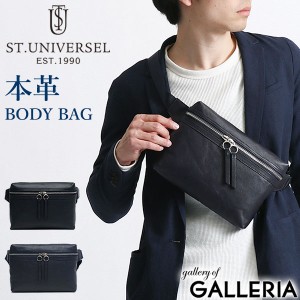 【商品レビューで＋5％】ボディバッグ メンズ セントユニバーセル ST.UNIVERSEL SAFFIANO BODY BAG STU-SF300