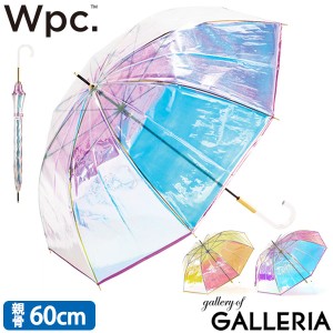 【商品レビューで＋5％】Wpc. ビニール傘 Wpc 長傘 ダブリュピーシー PIPING SHINY UMBRELLA 傘 雨傘 オーロラ傘 手動 手開き 60cm