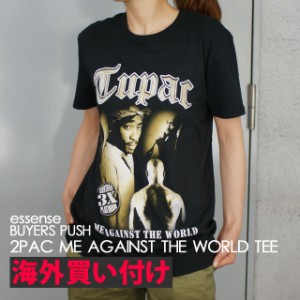 新品 ツーパック オフィシャル 2PAC OFFICIAL ME AGAINST THE WORLD TEE Tシャツ BLACK ブラック 黒 半袖Tシャツ BUYERS PUSH