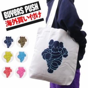 全6色 新品 ビクトリア国立美術館 NGV x カウズ KAWS Tote Bag トートバッグ WHITE ホワイト 白 グッズ BUYERS PUSH