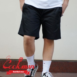 新品 クックマン Cookman Chef Short Pants シェフパンツ ショーツ ショートパンツ BLACK ブラック 黒 パンツ