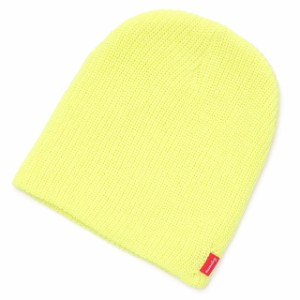 【数量限定特別価格】 新品 シュプリーム SUPREME Basic Beanie ビーニー YELLOW イエロー 黄色 ヘッドウェア