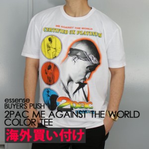 新品 ツーパック オフィシャル 2PAC OFFICIAL ME AGAINST THE WORLD COLORS TEE Tシャツ WHITE ホワイト 白 半袖Tシャツ BUYERS PUSH