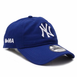 新品 ニューエラ NEW ERA x モマ MoMA ニューヨーク ヤンキース 9TWENTY CAP ストラップバック キャップ BLUE ブルー ヘッドウェア