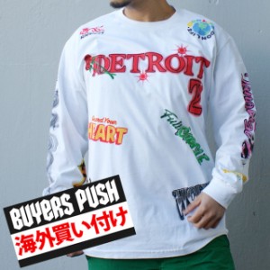 【数量限定特別価格】 新品 ビッグショーン BIG SEAN Tracklist White L/S Tee ロンティー 長袖Tシャツ ホワイト 白 DETROIT2 OFFICIAL M