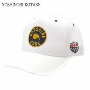 【期間限定特別価格】 新品 ヨシノリコタケ YOSHINORI KOTAKE x キウィアンドコー KIWI&CO. SC EMB Twill Cap キャップ WHITE ホワイト 