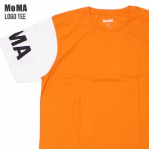 新品 モマ MoMA Logo Tee Tシャツ ORANGE オレンジ 半袖Tシャツ