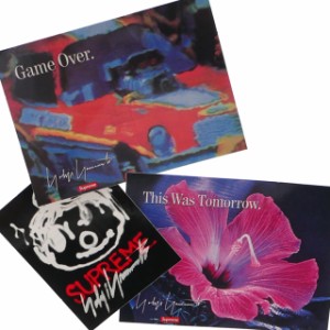 新品 シュプリーム SUPREME x ヨウジヤマモト Yohji Yamamoto Sticker Set ステッカー 3枚セット MULTI マルチ グッズ