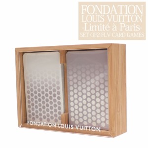 新品 パリ限定 ルイ・ヴィトン美術館 フォンダシオン ルイ・ヴィトン FONDATION LOUIS VUITTON SET OF 2 FLV CARD GAMES プレイング カー