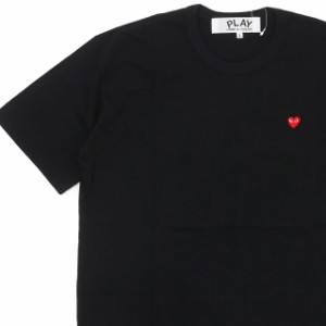 新品 プレイ コムデギャルソン PLAY COMME des GARCONS SMALL RED HEART TEE Tシャツ BLACK ブラック 黒 半袖Tシャツ