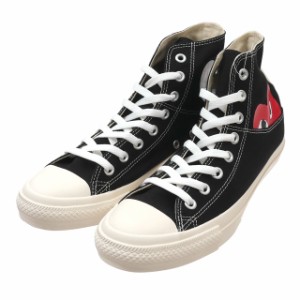 新品 プレイ コムデギャルソン PLAY COMME des GARCONS x コンバース CONVERSE ALL STAR HI PCDG オールスター スニーカー BLACK ブラッ