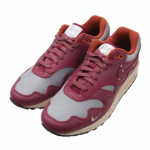 【数量限定特別価格】 新品 ナイキ NIKE x パタ PATTA AIR MAX 1 エアマックス1 METALLIC SILVER/RUSH MAROON DO9549-001 フットウェア