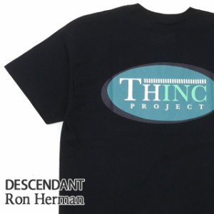 新品 ロンハーマン Ron Herman x ディセンダント DESCENDANT THINC TEE Tシャツ BLACK ブラック 黒 212ATDS-CSM02TP 半袖Tシャツ