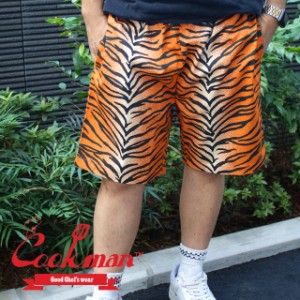 新品 クックマン Cookman Chef Short Pants シェフパンツ ショーツ ショートパンツ TIGER タイガー オレンジ パンツ