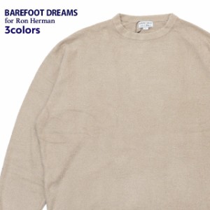 【数量限定特別価格】 新品 ベアフットドリームス ロンハーマン BAREFOOT DREAMS for Ron Herman RH Logo Cozychic Lite Crew Neck Pullo